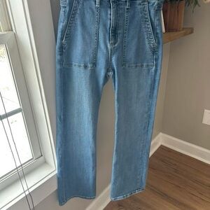 LOFT Light Blue Ankle & Cropped Jeans